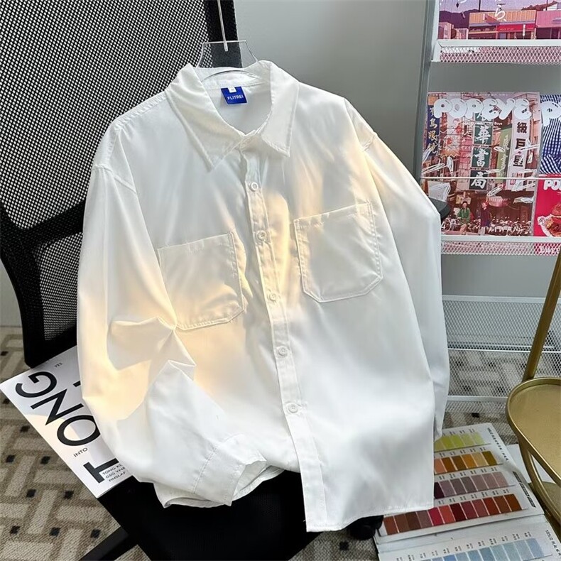 男士长袖衬衫2024新款CS004P35,男装衬衫,星座1116-2