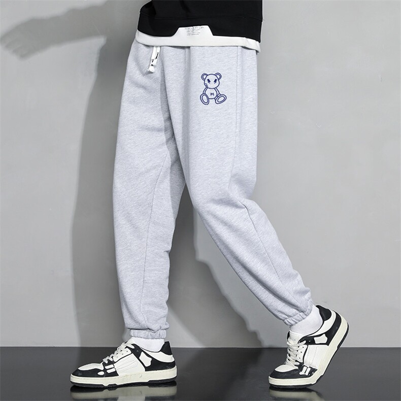 休闲裤男22秋冬新款舒适百搭运动裤潮牌修身工装裤学生卫裤Z901，男装休闲裤，星座815-2