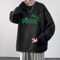麂皮绒卫衣男大码重磅长袖t恤男JW81227-P35，男装卫衣，电商A040