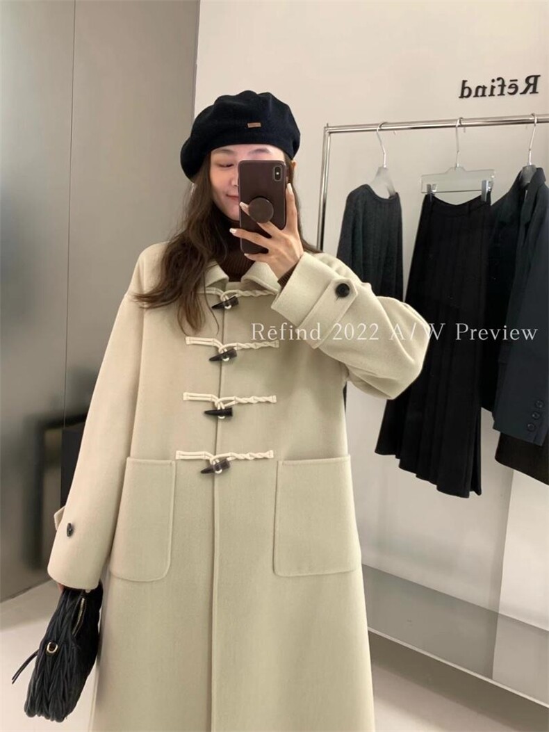 【】百分百羊毛高支大衣版型超好不挑人热销中，其它，Refind