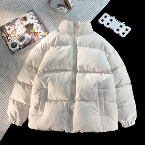 XZ213-MY20-P70控88 港风大码冬季男款加厚保暖立领棉服面包服ins图片