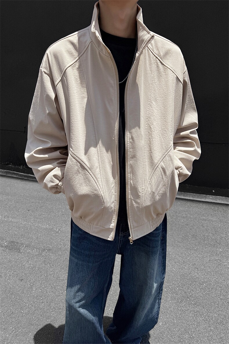 高街工装飞行夹克男秋季立领棒球服外套A436-1806-P75119,男装夹克,电商A436