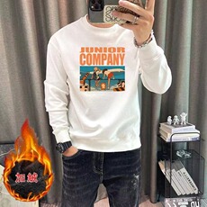秋冬华棉卫衣男女圆领宽松范学生情侣款韩版ins重磅潮流上衣，男装卫衣，星座506A