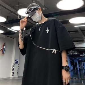 2024春夏季新款男休闲圆领短袖T恤T39P35图片
