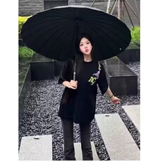 美式潮牌刺绣重磅纯棉正肩短袖t恤女大童初中高中学生设计感上衣，男装T恤，星座506A