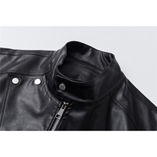 可二开解构PU皮衣大码M-5XL美式立领夹克皮衣男JK78195P88控148，男装夹克，星座226-1