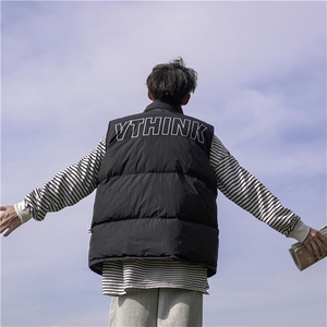 cityboy秋冬季宽松大码棉马甲背心外套 A017 3002 P85图片