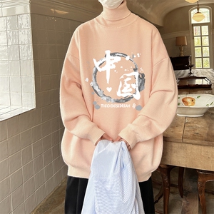 控68高领毛衣男士大码内搭毛线衣男 GM45134-P45加绒款-P65图片