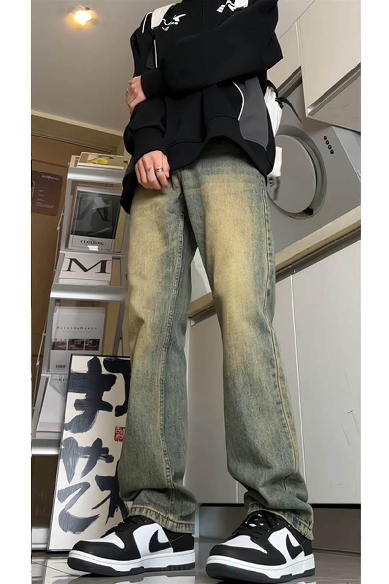 有视频现货抖音牛仔裤男GK11-P55-限价68,男装牛仔裤,星座310A-1