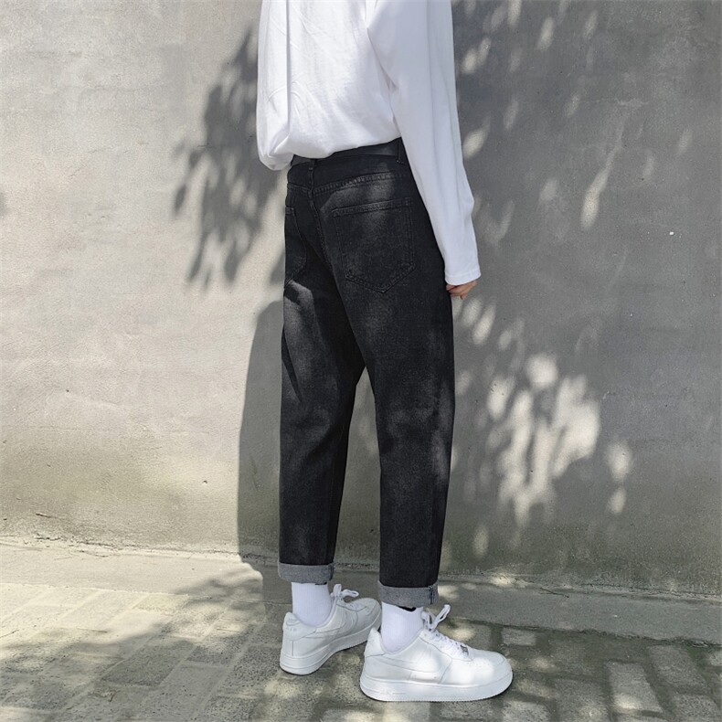 新款春季水洗小脚牛仔裤N0705P40,男装牛仔裤,星座1116-2