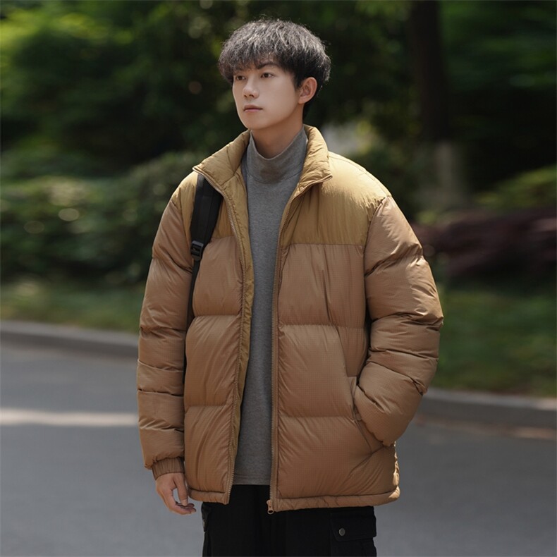 冬季新款男士棉衣帽子可脱卸简约帅气棉袄上衣 787 p85图片