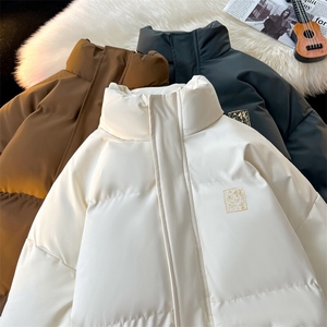 现货 抖音得物可供视频 冬季三防加厚羽绒棉衣外套面包棉服 81151图片