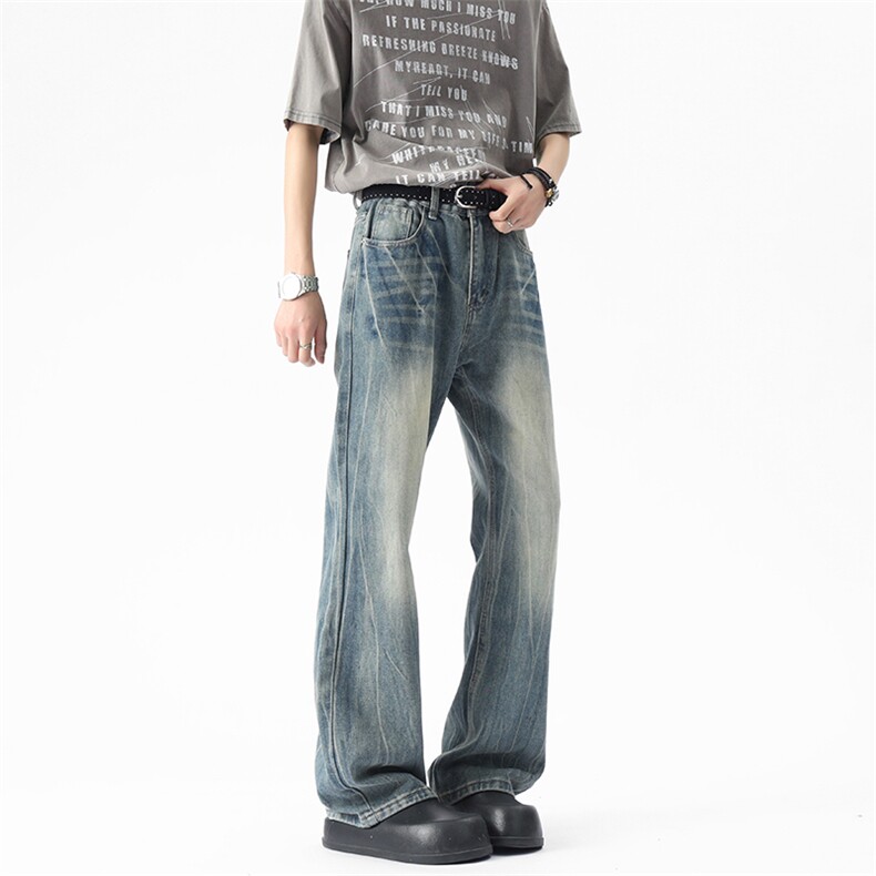W503特P现货已爆数据款闪电纹扎牛仔裤(特P45X78)6,男装牛仔裤,电商C315