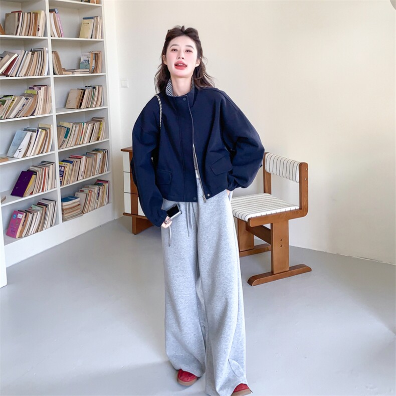新款大货好数据格子撞色外套6822-P165控248,女装短外套,2C196