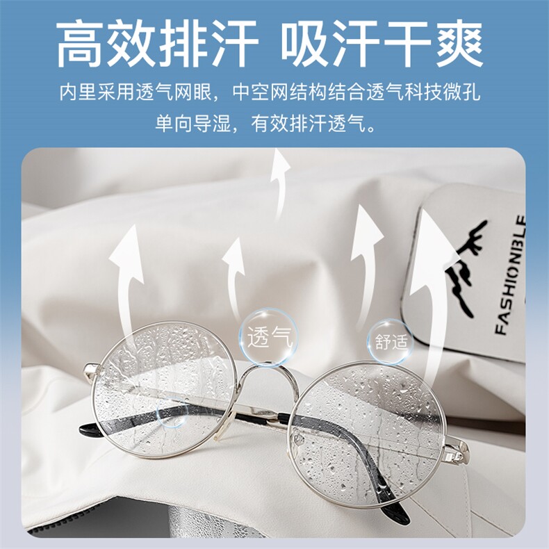 三合一情侣冲锋衣男石墨烯内里户外三防摇粒绒冲锋夹克-P128,男装夹克,电商B306