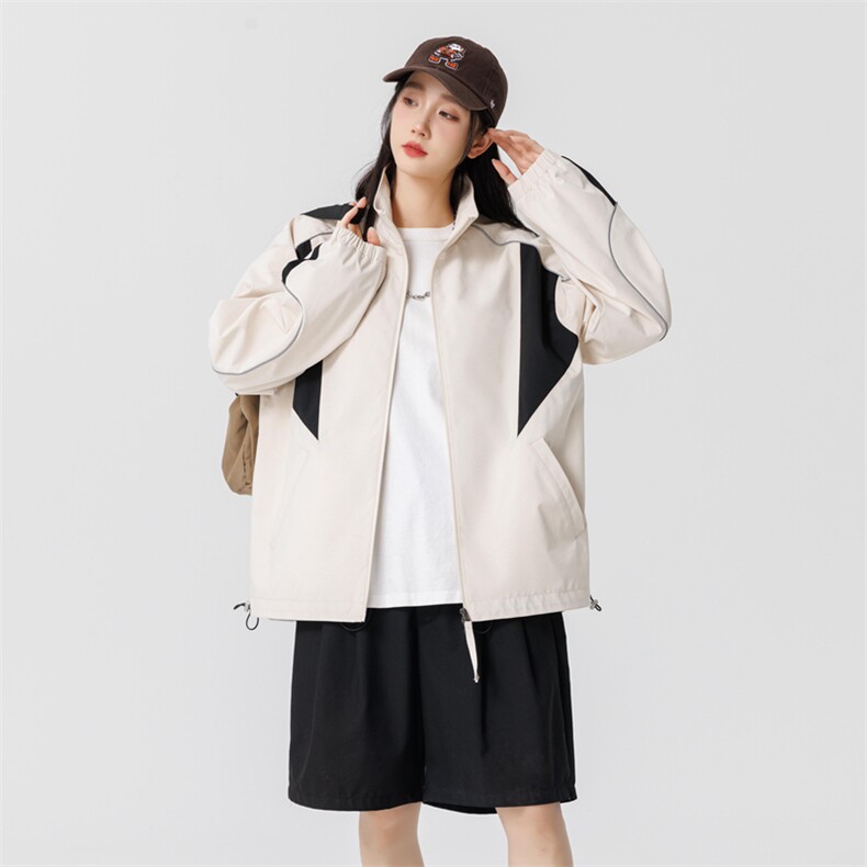 秋季新款中性风三防户外夹克男立领冲锋衣外套DSA157B-JK1563-P75,男装夹克,电商A157B