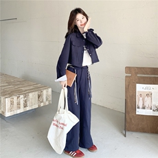 春季新款！大量！外套背心工装裤三件套2C133-8979-P185-K248，女装套装/套裙，2C133