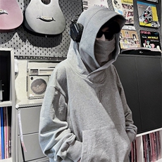 24春季学院品质重磅新款社恐卫衣连帽宽松W023-P55，男装卫衣，电商A021