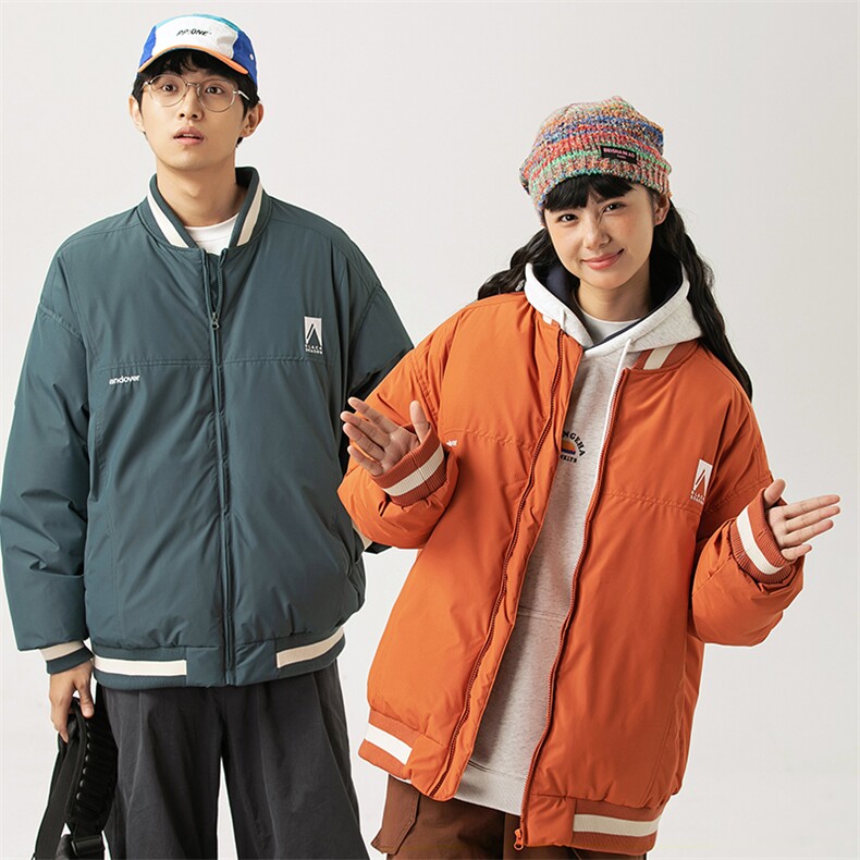 2026冬季新款男日系潮牌纯色刺绣白鸭绒羽绒服加厚外套YR38-F219,男装羽绒服,电商A101（原外27）