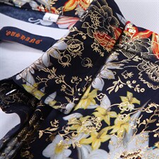 2021花衬衫大码衬衣沙滩涤棉衫弹力短袖9889P40M-7XL码平铺图，男装T恤，星座1106