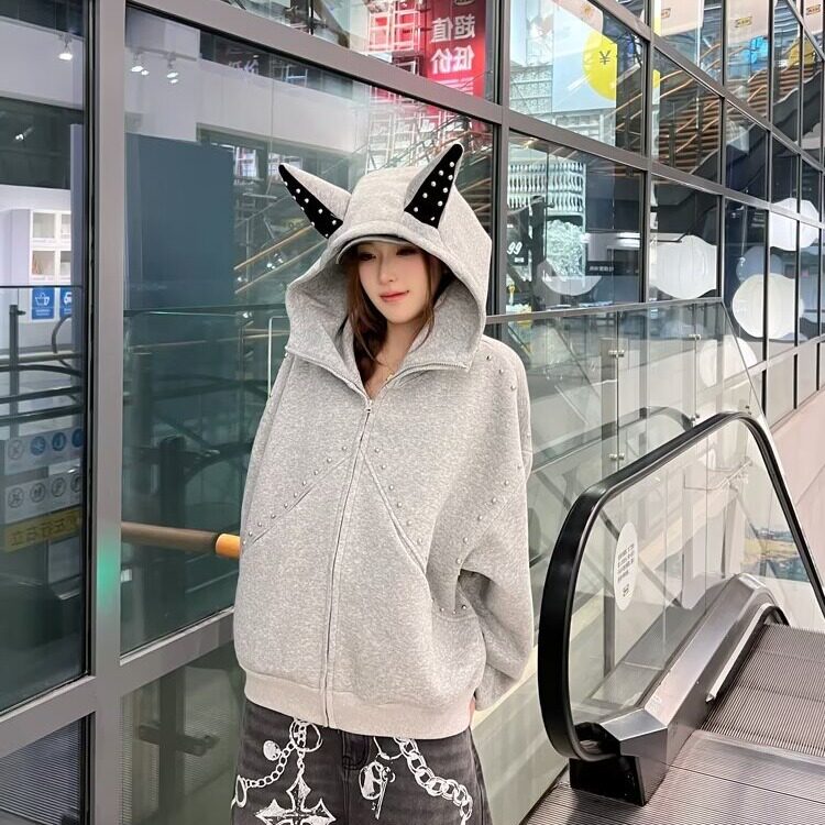 【有货】DHT238-特批55新款卫衣宽松简约连帽卫衣开衫男女同款,男装卫衣,星座603-2