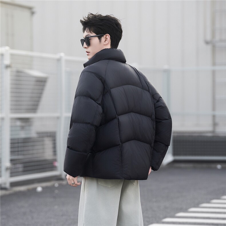 带报告标50白鸭绒高充绒量泡芙男装羽绒服C317-Y8855-P275,男装羽绒服,电商C317