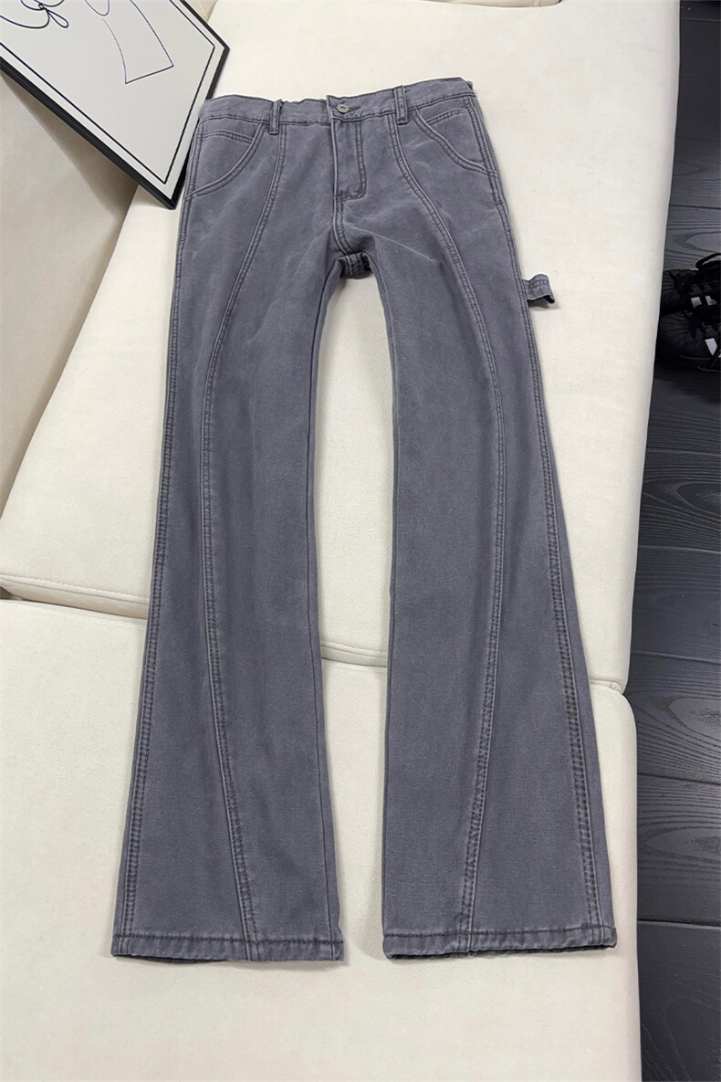 B221美式ins高街暗黑休闲洗褪加厚加绒牛仔裤LK25601-特P56控98,男装牛仔裤,电商B221