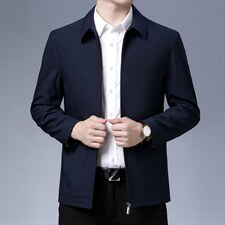 BH1963钱塘2020-2秋季新款男士翻领商务休闲夹克外套量大价优P110，男装夹克，钱塘207-2