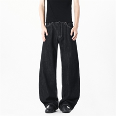 B258-RQ11-特P60控139原牛86.5%棉7.3%聚酯纤维6.2%其他纤维，男装休闲裤，电商B258