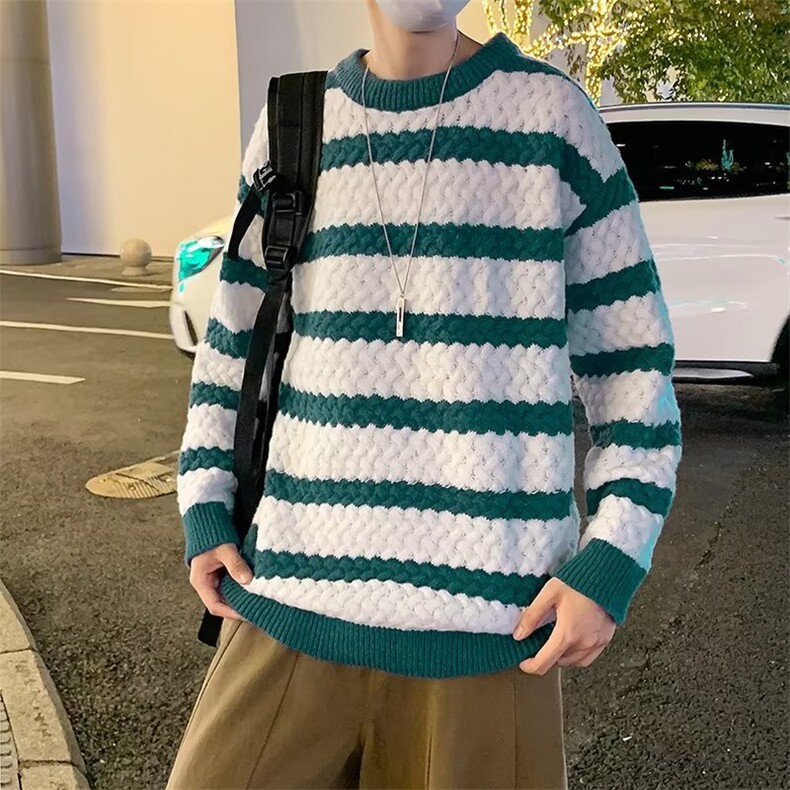 男秋冬季新款潮韩版百搭情侣毛衣针织衫外套M218P42,男装针织衫/毛衣,星座1116-2
