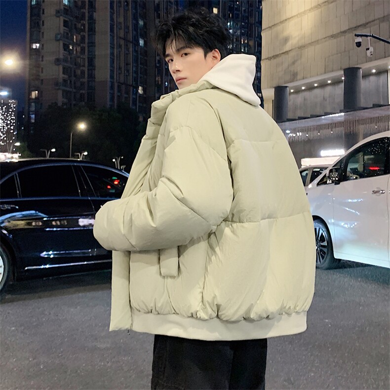 现货立领棉衣男士美式加厚外套潮牌工装棉服M0817-P83图片