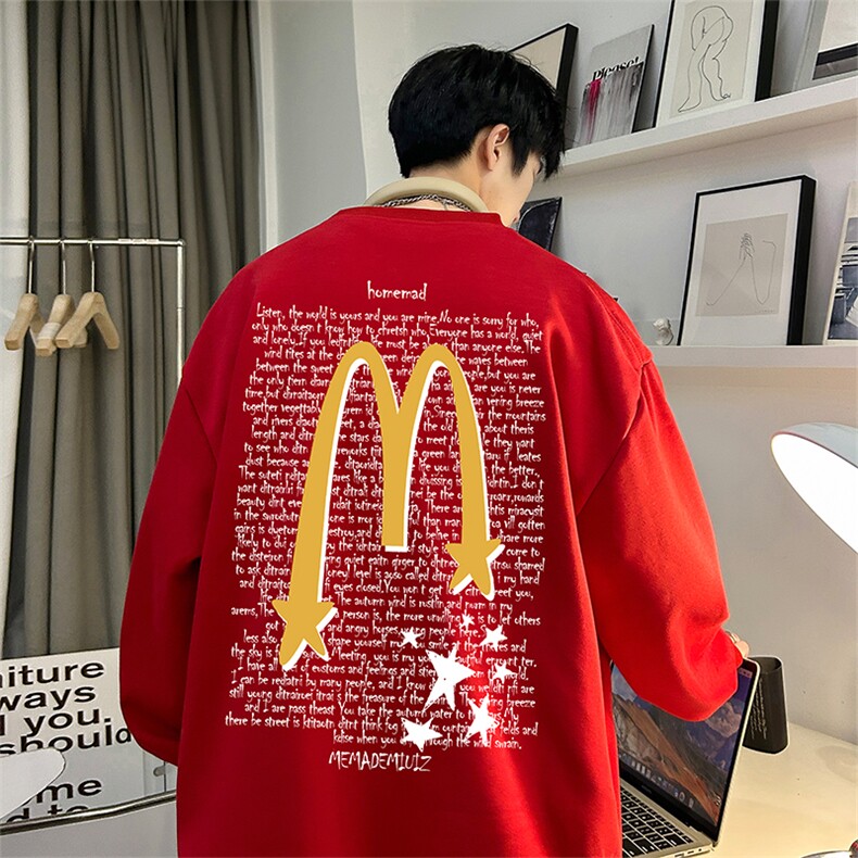 抖音得物供货 可提供视频 2024春季新款重磅美式卫衣DY5596图片
