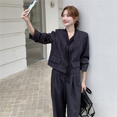 新款2026秋季新款韩系套装7805-P195-K298，女装套装/套裙，2C057