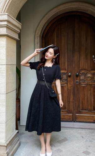 夏季新款韩版连衣裙，女装连衣裙，锦心绣