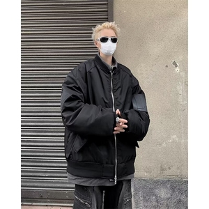 新款棉衣男冬季棉袄外套假两件棉衣  M2802 P95图片