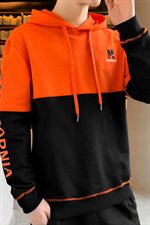 W031卫衣男士宽松女上衣服居家休闲情侣连帽运动潮，男装卫衣，电商D310（原电商305）