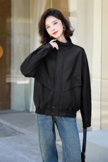 现货2024新美拉德穿搭口碑仿羊皮宝藏私服C位复古皮衣外套女秋冬，女装皮衣，美拉德工厂直营店