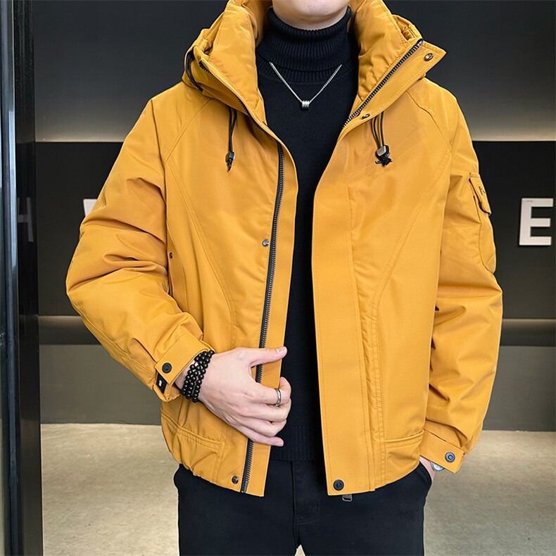 户外工装冲锋衣50白鸭绒羽绒服男冬季防寒服外套C317-Y809-P235,男装夹克,电商C317