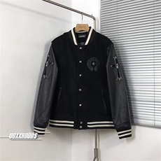 (网络图慎用有大货)轻奢百搭棒球服复古夹克外套313B-JK62-P120，男装夹克，星座313B