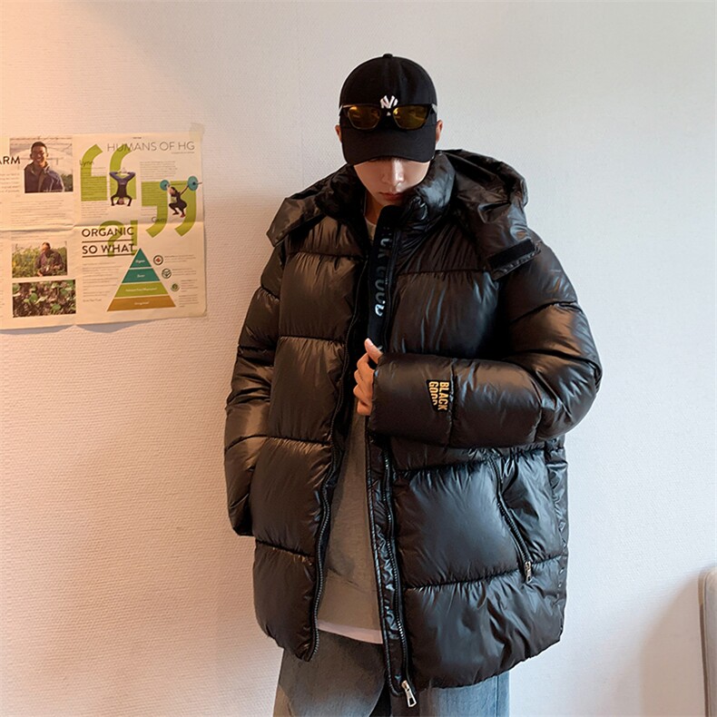 M9908-P85美式宽松型中性连帽潮牌棉服面包服,男装棉衣,星座1501-1