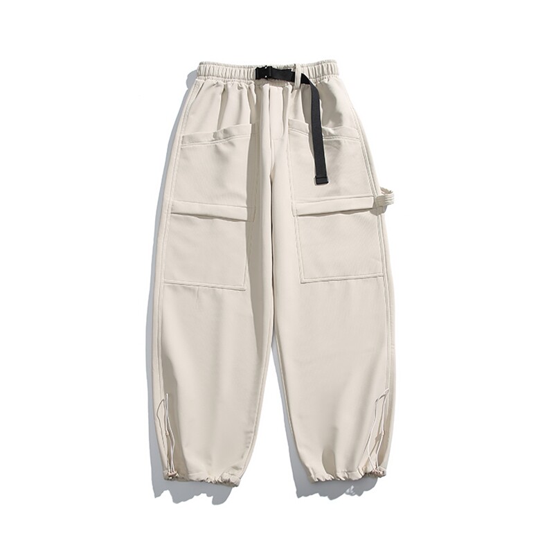 2025冬季新款男装日系宽松加绒加厚运动休闲棉裤束脚卫裤P952-F86,男装休闲裤,电商A101（原外27）