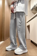 春季休闲裤男纯色宽松大斜纹针织运动裤DSA157-1-K9763-特P35，男装休闲裤，电商A157-1