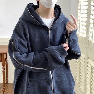 秋冬夹克大码开衫港风外套日系小众痞帅夹克1016-1 JK67 P79 K109图片