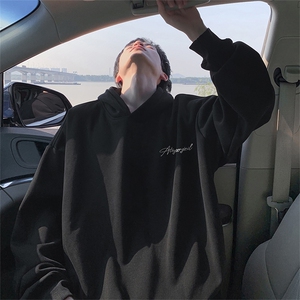 抖音得物供货 可提供视频 秋冬重磅美式宽松连帽卫衣WKD14图片