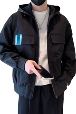 23年春秋季冲锋衣夹克男潮牌宽松登山服外套，男装夹克，电商A210