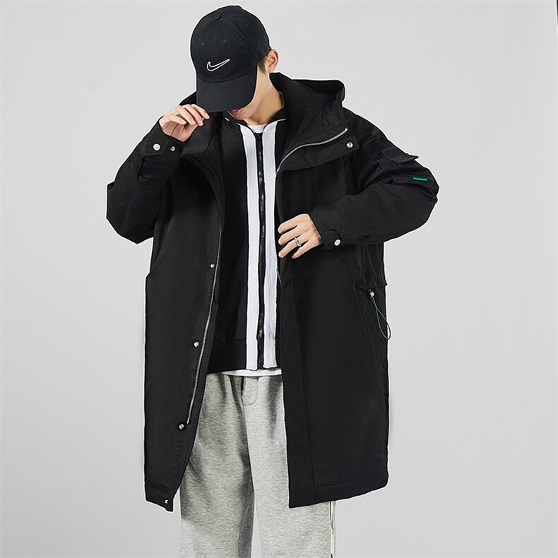 2021新款精品男士羽绒服冬季大码白鸭绒加厚保暖外套YR723/P260图片