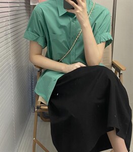 夏季短袖衬衫,女装衬衫,A.S BAINA 艾莎佰纳