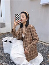 春款西装28003，女装西装，蓝典