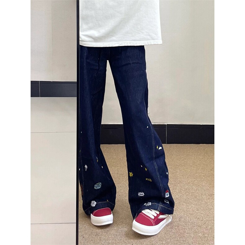 【高质量档口现货特批53量大可谈】男女印花牛仔裤610A-N33102,男装牛仔裤,星座610A