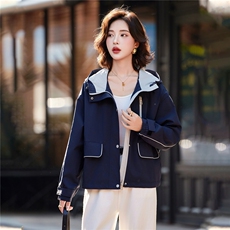 2025秋装新款时尚潮流短外套，女装短外套，姿萝菲